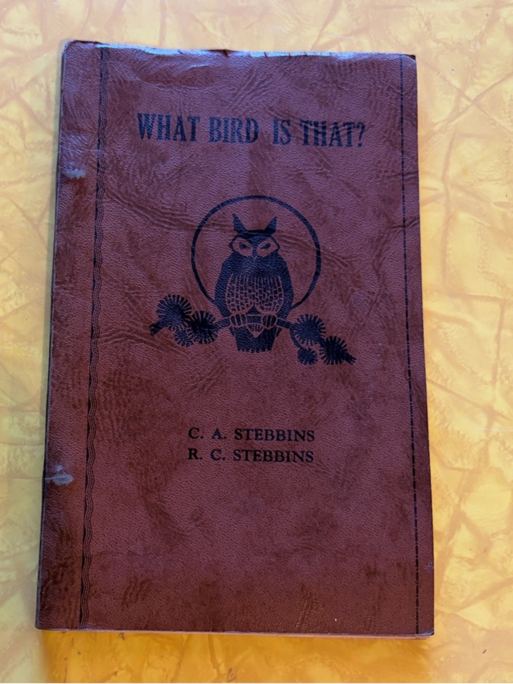What Bird Is That? Field Guide Book- Brown Cover